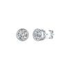 Earrings Smiling Rocks | Essentials 1.80Ct Solitaire Bezel Earrings E-00131Wht