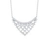 Necklaces Smiling Rocks | Drizzle 0.77Ct Lab Grown Diamond Necklace Nl-00232Wht