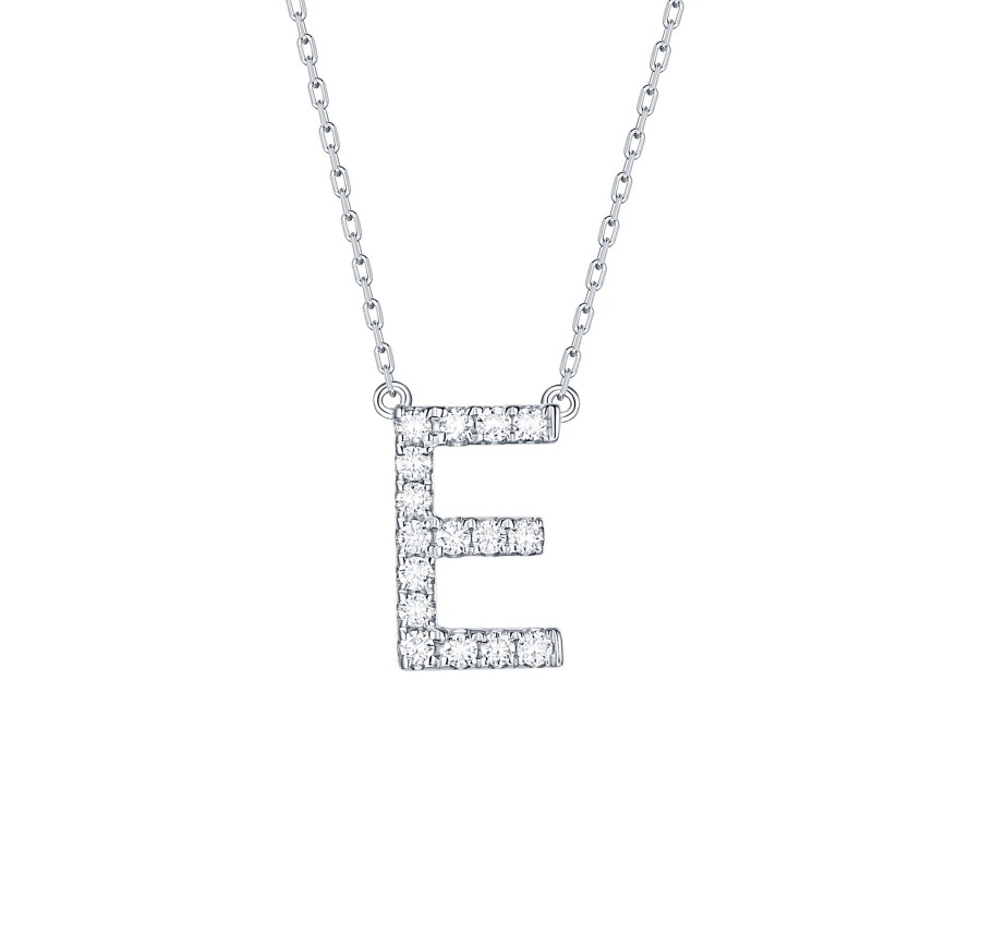 Necklaces Smiling Rocks | My Type 0.24Ct "E" Lab Grown Diamond Necklace Nl-00150Wht