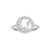 Rings Smiling Rocks | Drizzle 0.49Ct Lab Grown Diamond Ring R-00329Wht