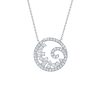 Necklaces Smiling Rocks | Drizzle 0.56Ct Lab Grown Diamond Necklace Nl-00330Wht