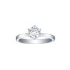 Rings Smiling Rocks | Engagement 1Ct Solitaire Ring R-00047Wht