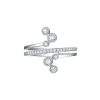 Rings Smiling Rocks | Bubbly 0.38Ct Lab Grown Diamonds Ring R-00207Wht