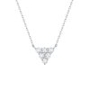 Necklaces Smiling Rocks | Essentials 0.34Ct Petite Necklace Nl-00307Wht