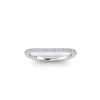 Rings Smiling Rocks | Lab Grown Diamond Wavy Engagement Band