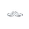 Rings Smiling Rocks | Bridal 1.25Ctw Side Stone Set Ring Lab Grown Diamond R-00531Wht White Gold