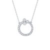 Necklaces Smiling Rocks | Bubbly 0.26Ct Lab Grown Diamonds Necklace Nl-00374Wht