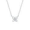 Necklaces Smiling Rocks | Essentials 0.26Ct Petite Necklace Nl-00309Wht