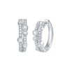 Earrings Smiling Rocks | Bubbly 0.62Ct Lab Grown Diamonds Earrings E-00326Wht