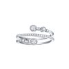 Rings Smiling Rocks | Bubbly 0.37Ct Lab Grown Diamonds Ring R-00209Wht