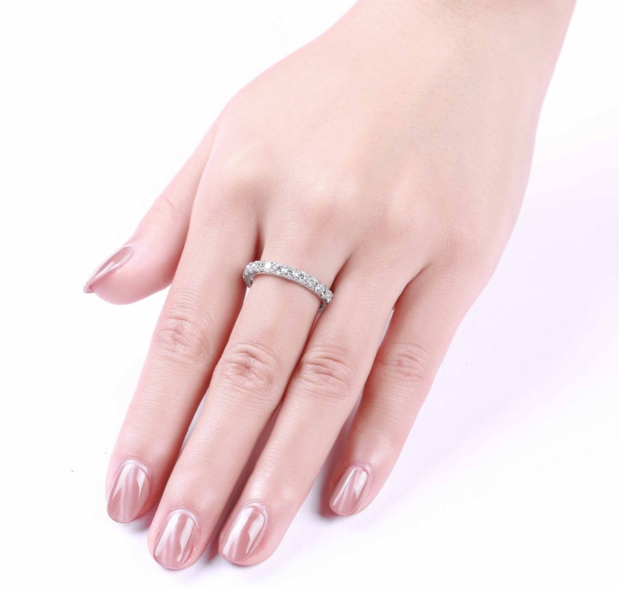 Rings Smiling Rocks | Essentials 1.67Ct Eternity Band R-00021Wht