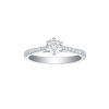 Rings Smiling Rocks | Engagement 0.82Ct Solitaire Ring R-00050Wht