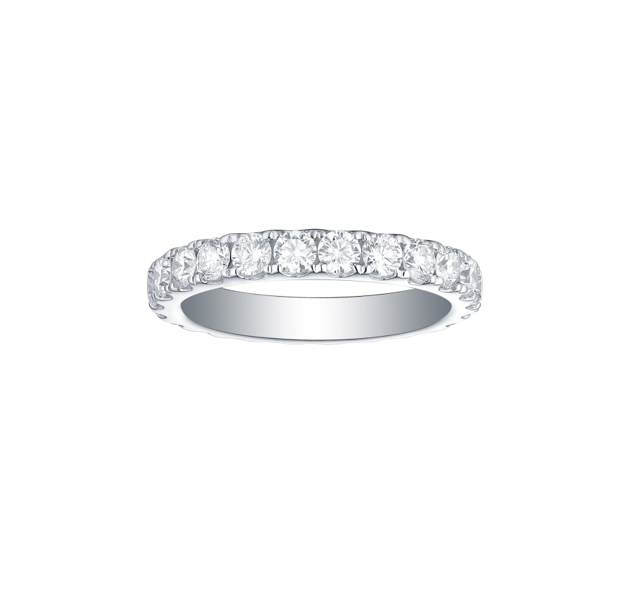 Rings Smiling Rocks | Essentials 2Ct Eternity Band R-00022Wht