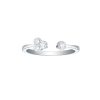 Rings Smiling Rocks | Essentials 0.23Ct Open Petite Ring R-00292Wht