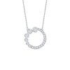 Necklaces Smiling Rocks | Bubbly 0.42Ct Lab Grown Diamonds Necklace Nl-00375Wht